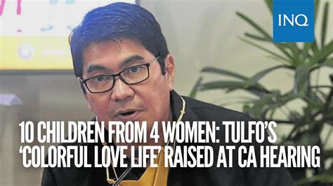 10 children from 4 women: Tulfo's 'colorful love life' raised at CA .